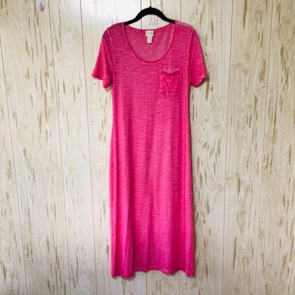 Chico's Dresses & Skirts - Chico’s Pink Short Sleeve Dress 0P